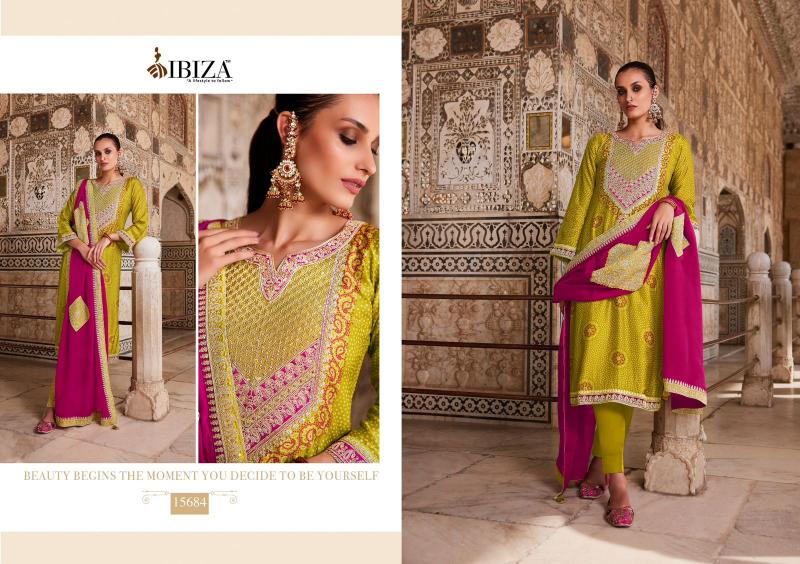 IBIZA RUBANI A BANDHANI Salwar Kameez Wholesale Catalog