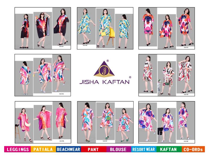 Jisha Kaftan Vol 11 Kurti Wholesale Catalog