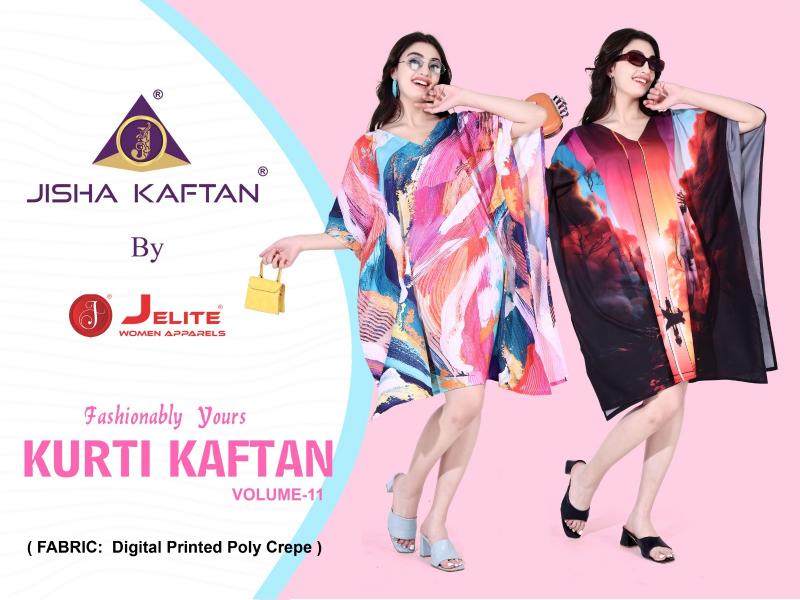 Jisha Kaftan Vol 11 Kurti Wholesale Catalog