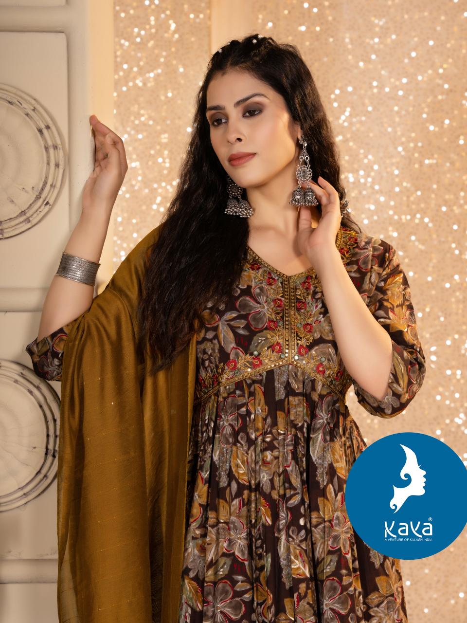 KAYA AARI VOL 6 ALIYA CUT Kurti Wholesale catalog