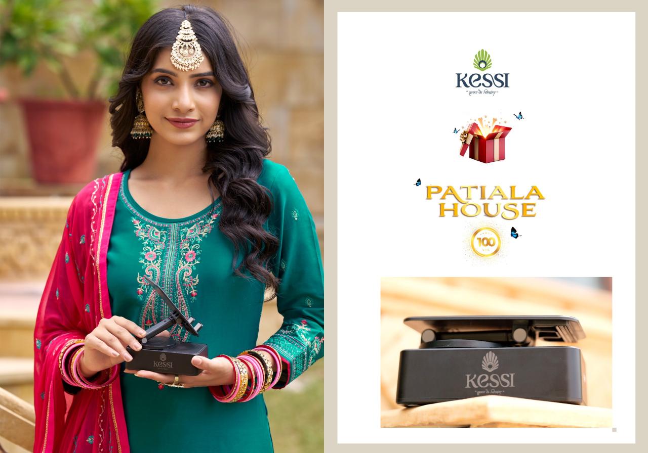 Kessi Patiala House Vol 100 Dress Material Wholesale Catalog 