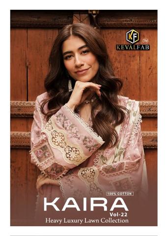 Keval Kaira Vol-22 – Dress Material - Wholesale Catalog