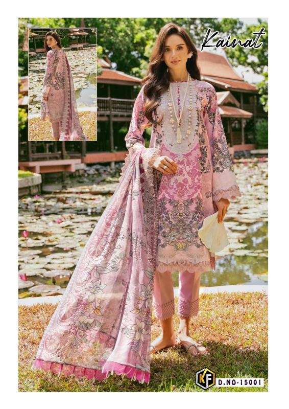 Kevalfab Kainat Vol-15 – Karachi Dress Material - Wholesale Catalog