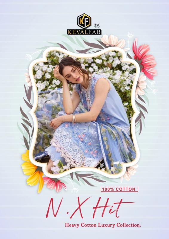 KevalFab Nx Hit Vol-1 – Karachi Dress Material - Wholesale Catalog