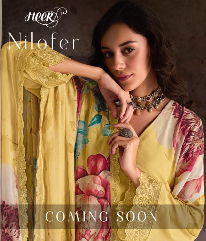 Kimora Heer Nilofer Muslin Digital Printed Salwar Suits Wholesale Catalog