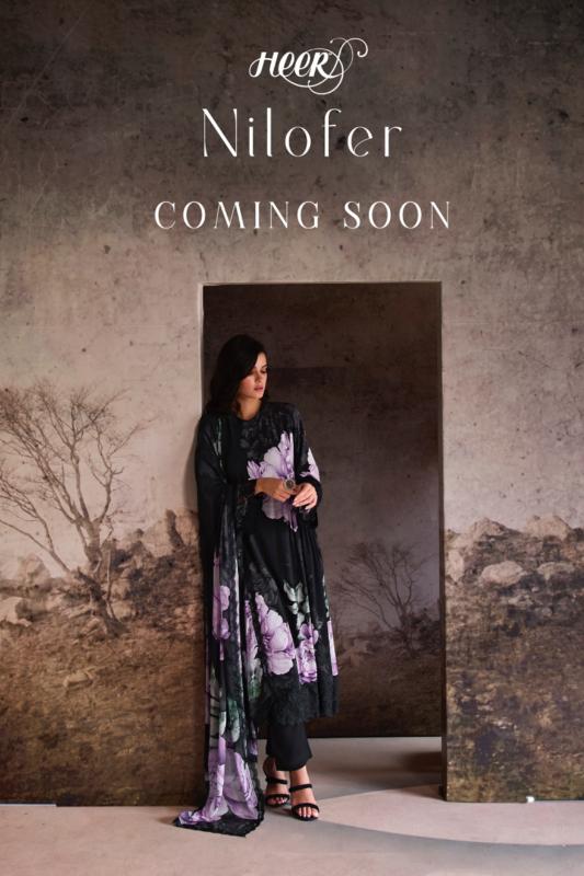 Kimora Heer Nilofer Muslin Digital Printed Salwar Suits Wholesale Catalog