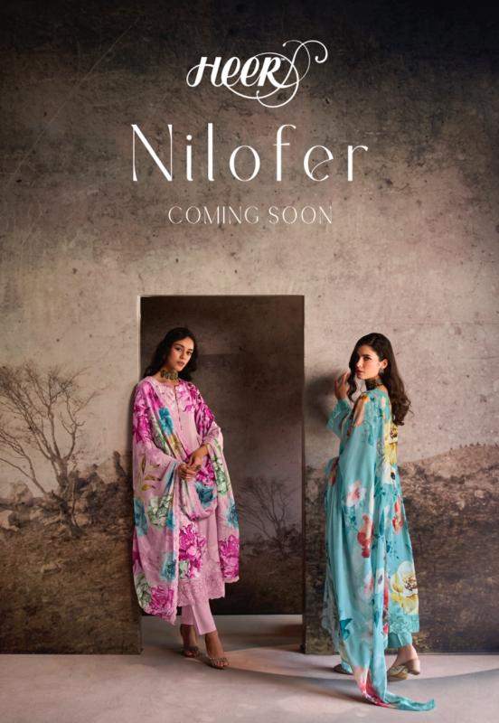 Kimora Heer Nilofer Muslin Digital Printed Salwar Suits Wholesale Catalog