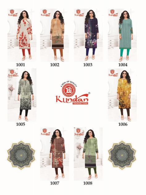 Kundan Malang Vol-1 – Straight Kurtis - Wholesale Catalog