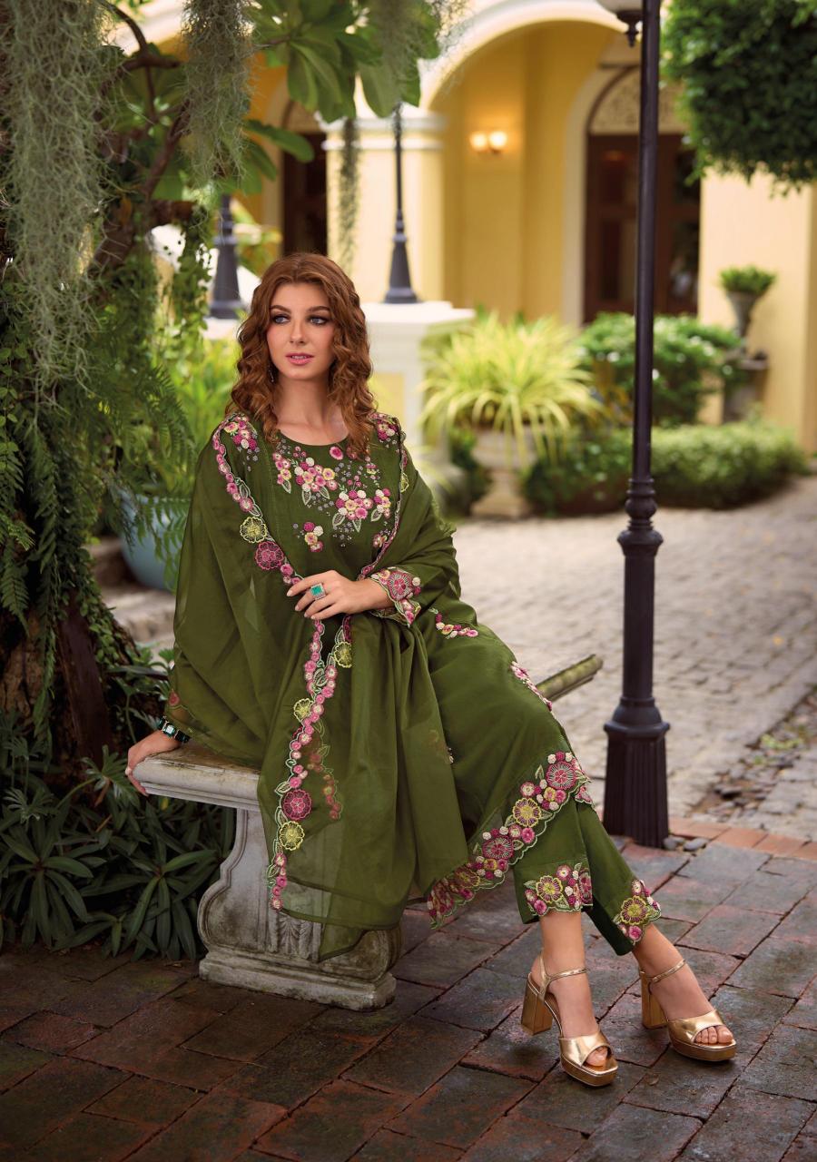 Lady Leela Shiddat - 3 Mustard Yellow Kurti Online India Wholesale Catalog