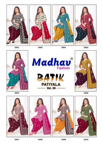 Madhav Batik Vol-5 – Dress Material - Wholesale Catalog