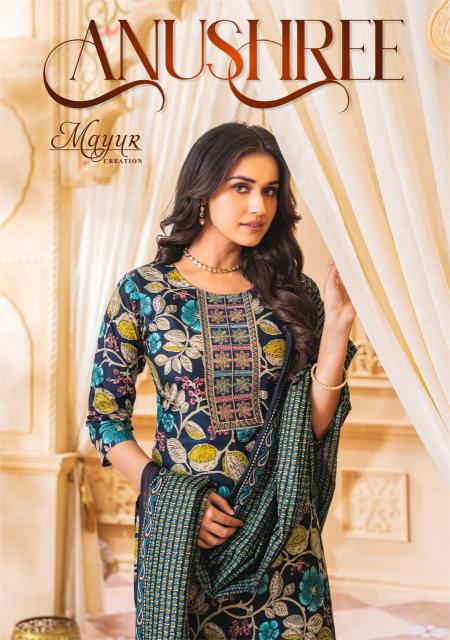 Mayur Anushree Vol-1 – Kurti Pant With Dupatta - Wholesale Catalog