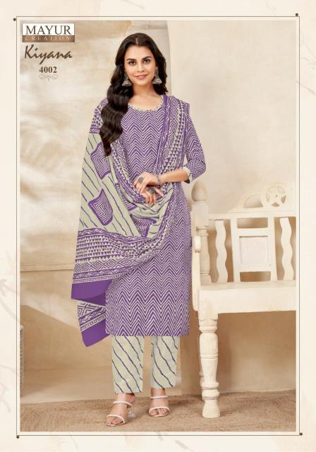 Mayur Kiyana Vol-4 – Kurti Pant With Dupatta - Wholesale Catalog