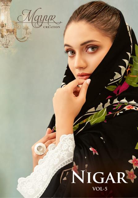 Mayur Nigar Vol-5 – Karachi Dress Material - Wholesale Catalog