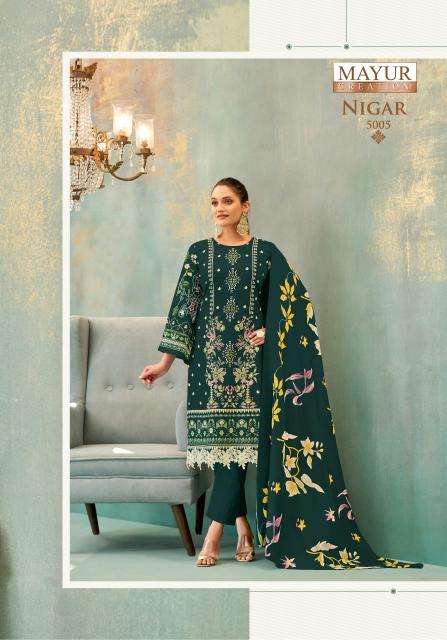 Mayur Nigar Vol-5 – Karachi Dress Material - Wholesale Catalog