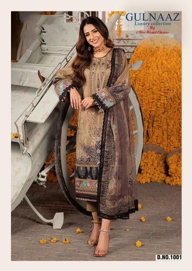 Miss World Gulnaaz Vol-1 – Dress Material - Wholesale Catalog