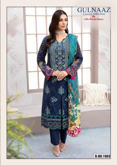 Miss World Gulnaaz Vol-1 – Dress Material - Wholesale Catalog