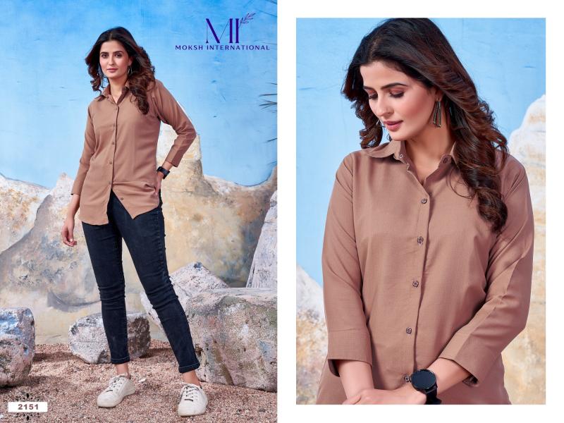 Moksh International Shirt Vol 3 Regular Wear Cotton Shirt Wholesale Catalog