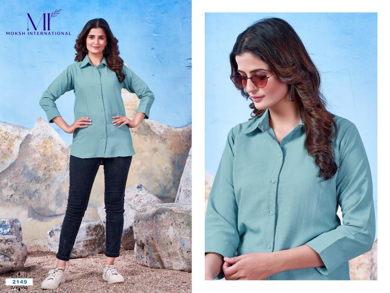 Moksh International Shirt Vol 3 Regular Wear Cotton Shirt Wholesale Catalog