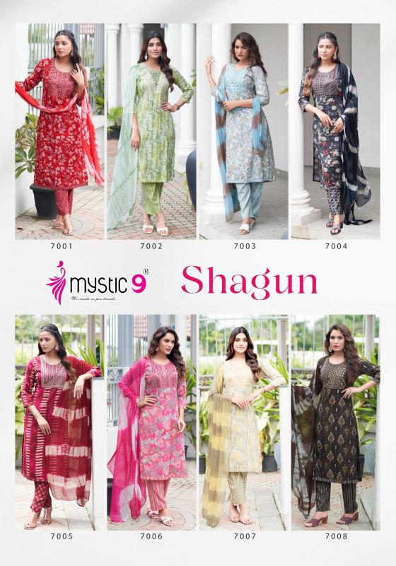 Mystic 9 Shagun Vol 7 Fab India Kurti Women Online Wholesale Catalog