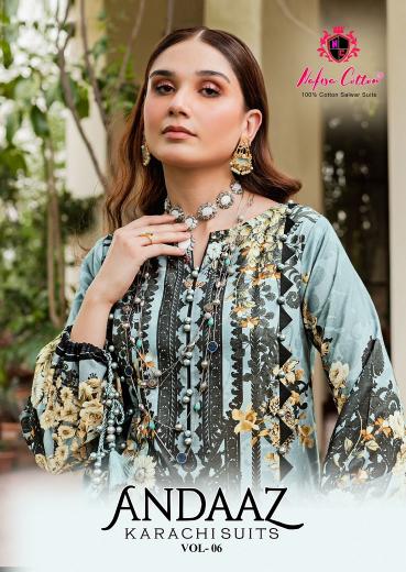 Nafisa Andaaz Vol-6 – Dress Material - Wholesale Catalog