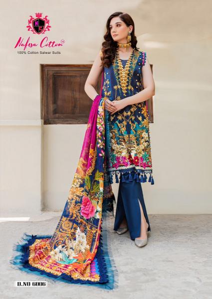 Nafisa Andaaz Vol-6 – Dress Material - Wholesale Catalog