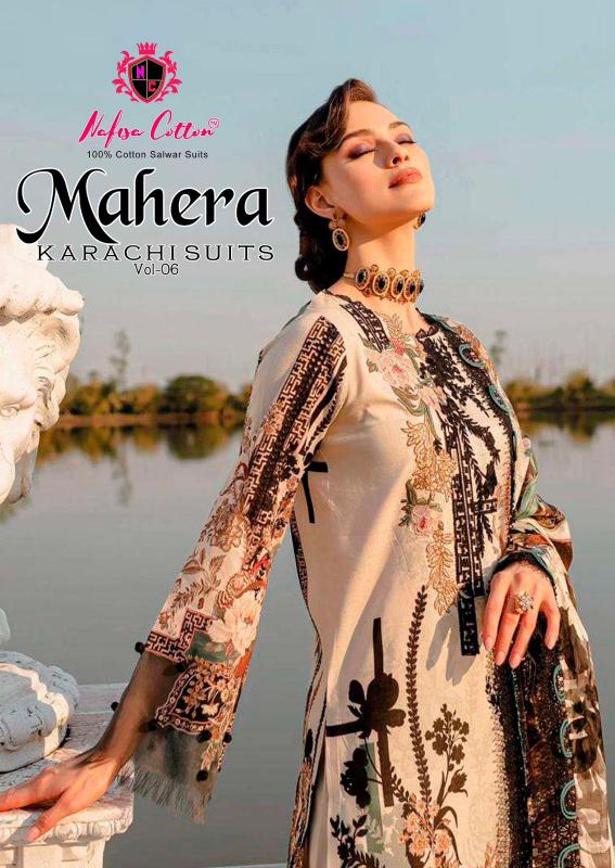 Nafisa Mahera Vol-6 – Karachi Dress Material - Wholesale Catalog