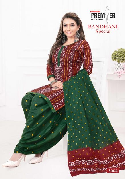 Premier Bandhani Special Vol-5 – Readymade With Lining(Inner) - Wholesale Catalog