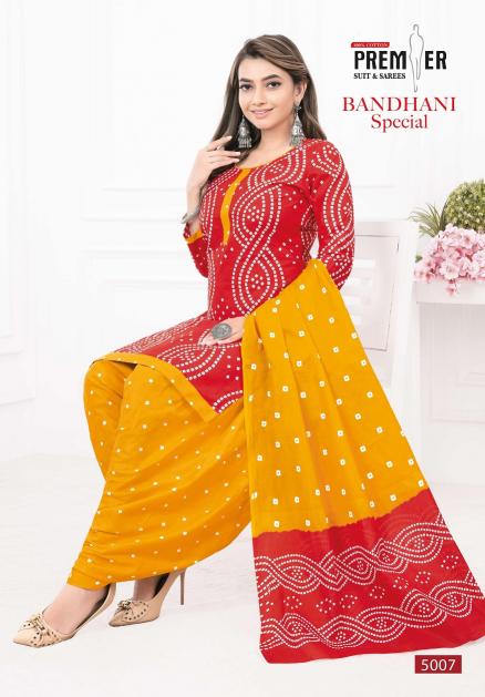 Premier Bandhani Special Vol-5 – Readymade With Lining(Inner) - Wholesale Catalog