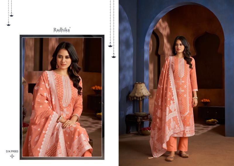 Radhika Azara BANARASHI ADAH Dress Material Wholesale catalog