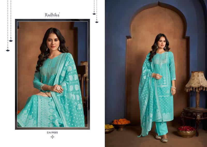 Radhika Azara BANARASHI ADAH Dress Material Wholesale catalog