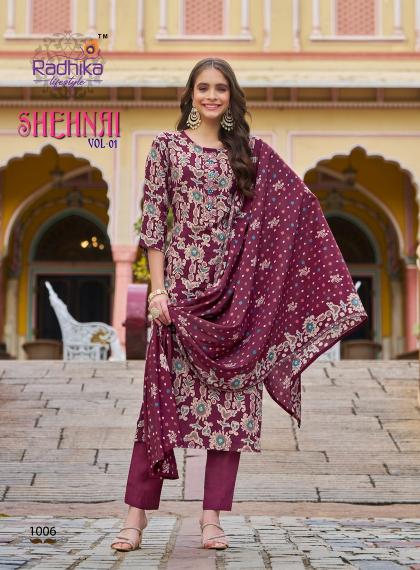 Radhika Shehnai Vol 1 ladies kurtis india Wholesale Catalog