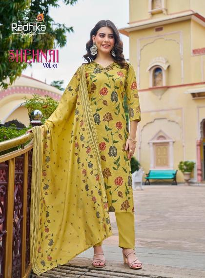 Radhika Shehnai Vol 1 ladies kurtis india Wholesale Catalog