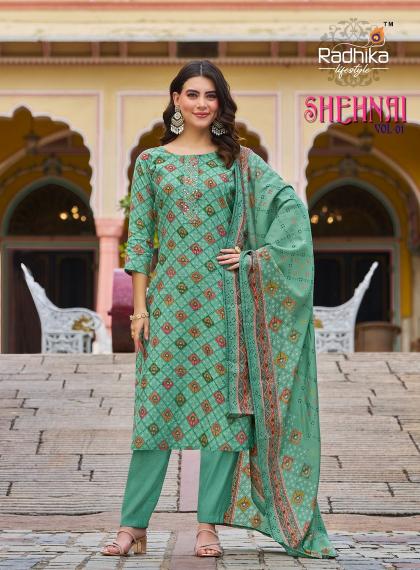 Radhika Shehnai Vol 1 ladies kurtis india Wholesale Catalog