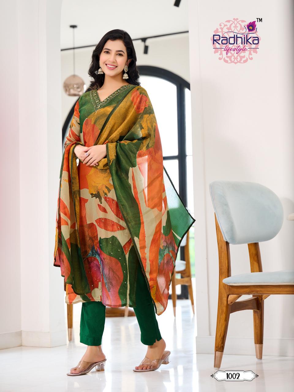 Radhika Womaniya Vol 1 Digital Printed Kurti Wholesale Catalog