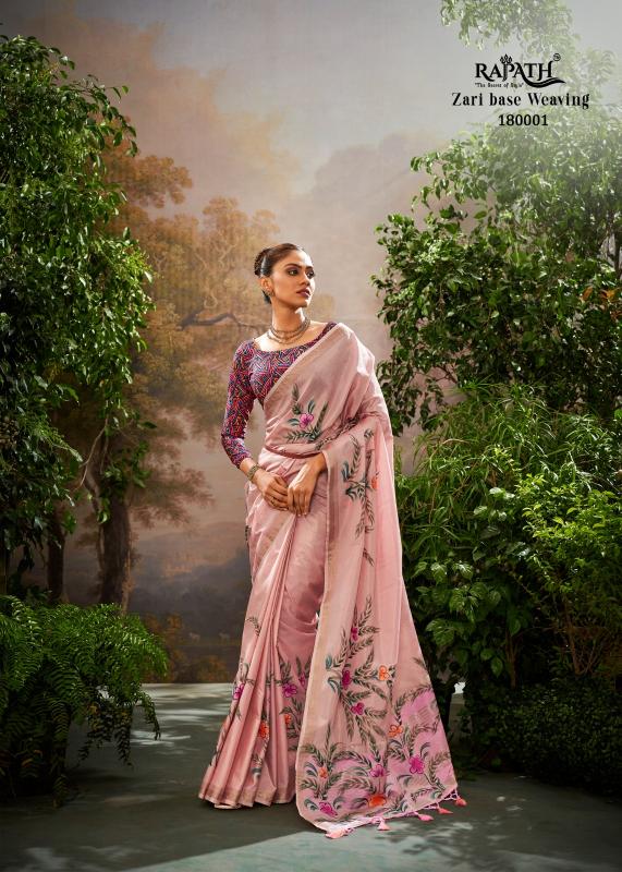 Rajpath Kalindi Silk Soft Linen Tissue Saree Wholesale Catalog