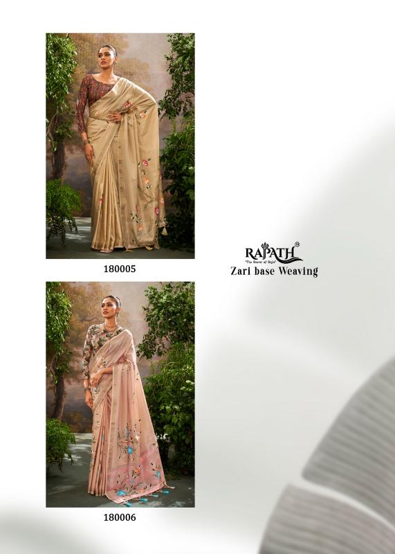 Rajpath Kalindi Silk Soft Linen Tissue Saree Wholesale Catalog