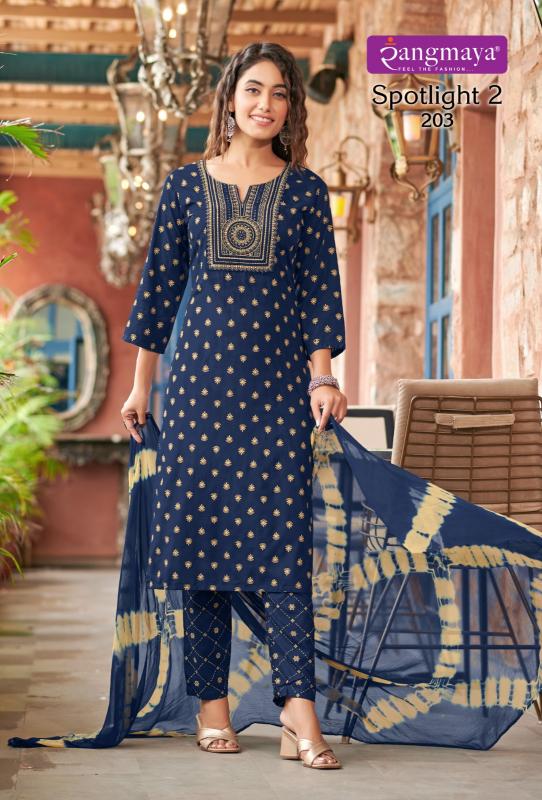 Rangmaya Spotlight Vol 2 Women Kurti Low Price India Wholesale Catalog