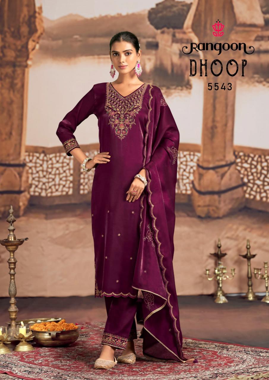 Rangoon Dhoop Kurti Wholesale Catalog