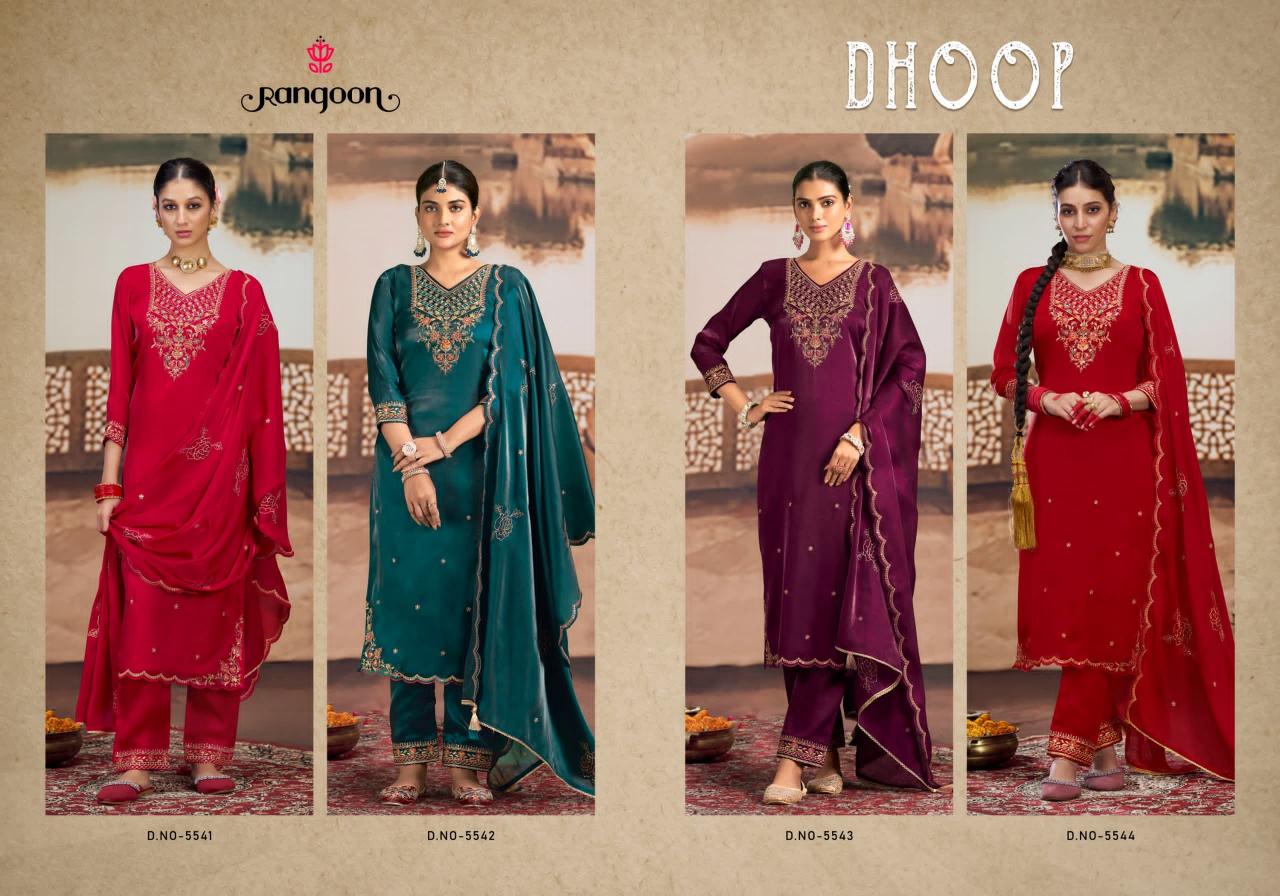 Rangoon Dhoop Kurti Wholesale Catalog