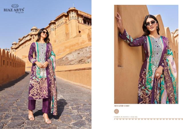 RIAZ ARTS MUSAFIR VOL 7 Dress Material Wholesale Catalog