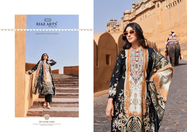 RIAZ ARTS MUSAFIR VOL 7 Dress Material Wholesale Catalog