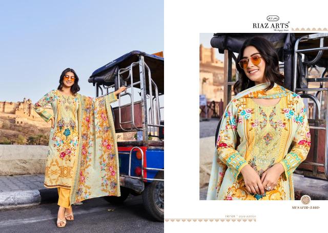 RIAZ ARTS MUSAFIR VOL 7 Dress Material Wholesale Catalog