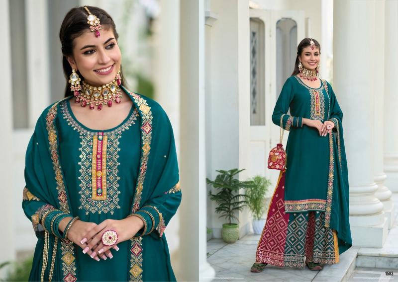 Safroon Vol 2 Super Hit Embroidery Salwar Kameez Wholesale Catalog