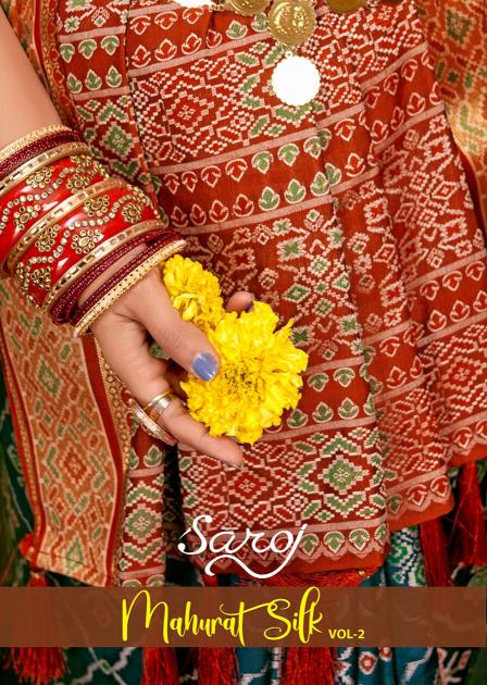 Saroj Mahurat Silk vol.2 Patola silk in surat with price wholesale