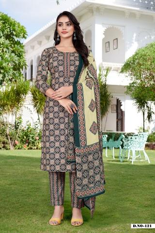 Sc Ajrakh Vol-1 – Dress Material - Wholesale Catalog