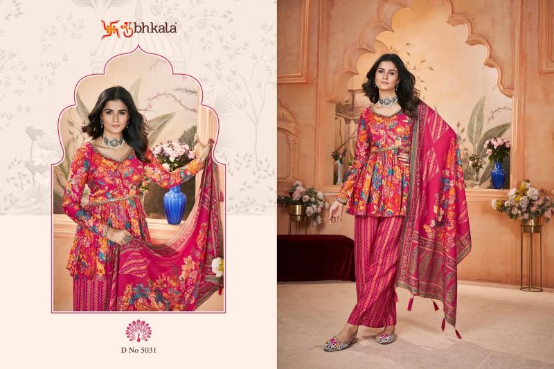 SHUBHKALA FLORY VOL 47 New Exclusive Print with Foil Designer Ready to Wear Kurti 