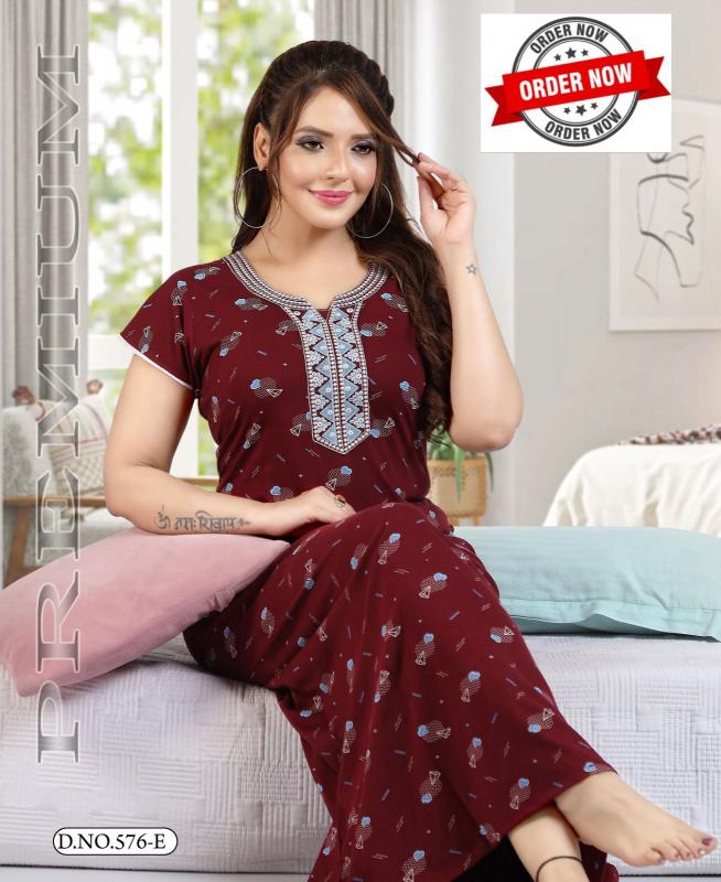 SUMMER SPECIAL VOL.PC-576 Night Suits Wholesale catalog