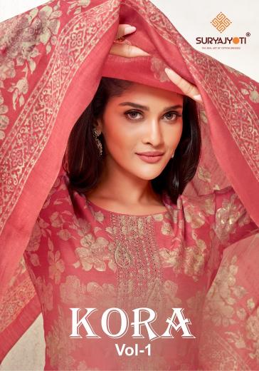 Suryajyoti Kora Vol-1 – Dress Material - Wholesale Catalog