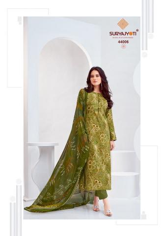 Suryajyoti Naishaa Vol-44 – Dress Material - Wholesale Catalog