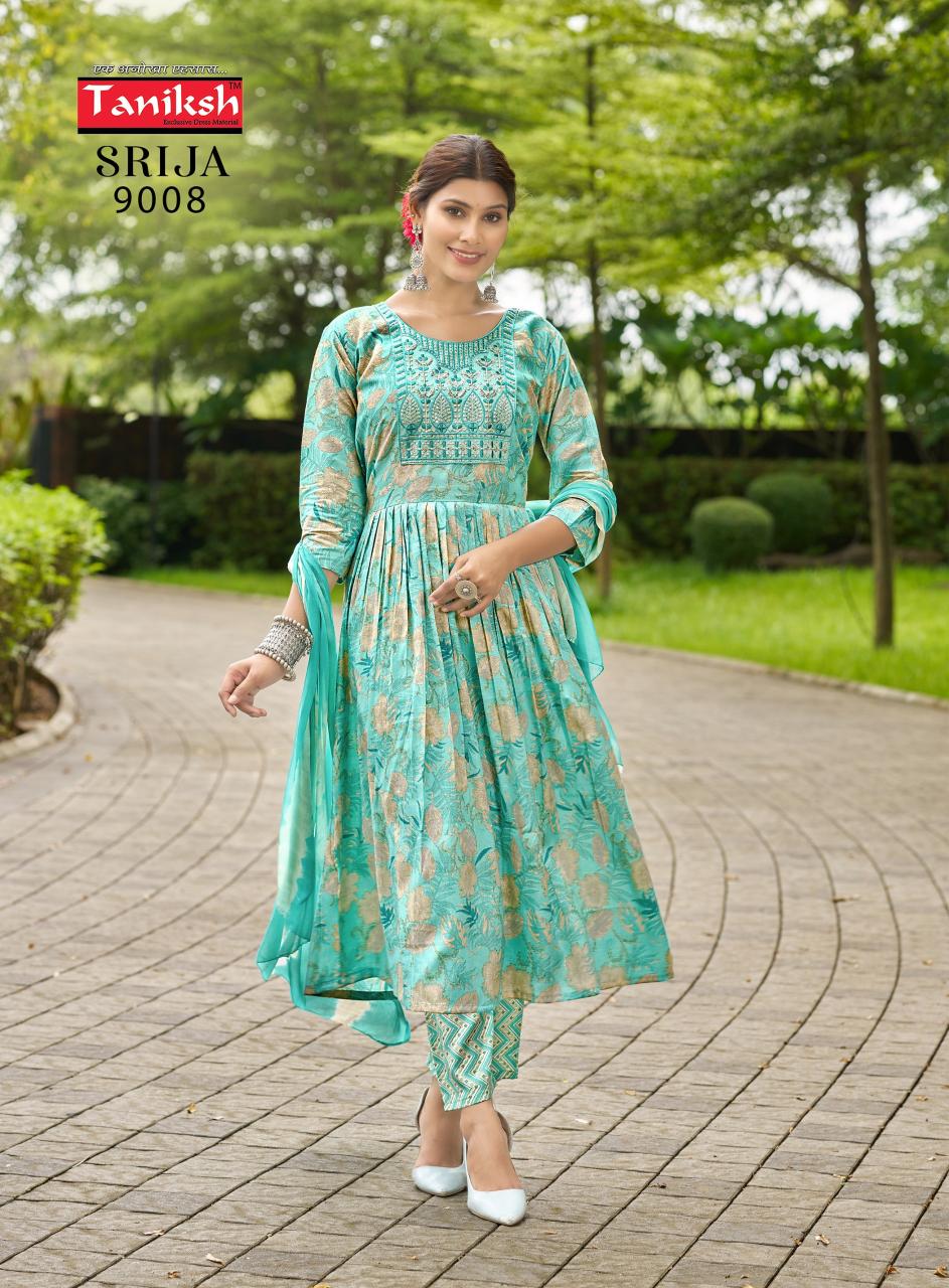 TANIKSH SRIJA VOL 9 Anarkali Kurtis Wholesale Online India Wholesale Catalog